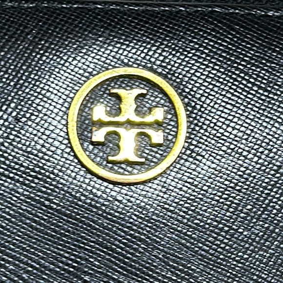 Authentic Tory Burch blk saffiano continental wallet - Picture 4 of 11